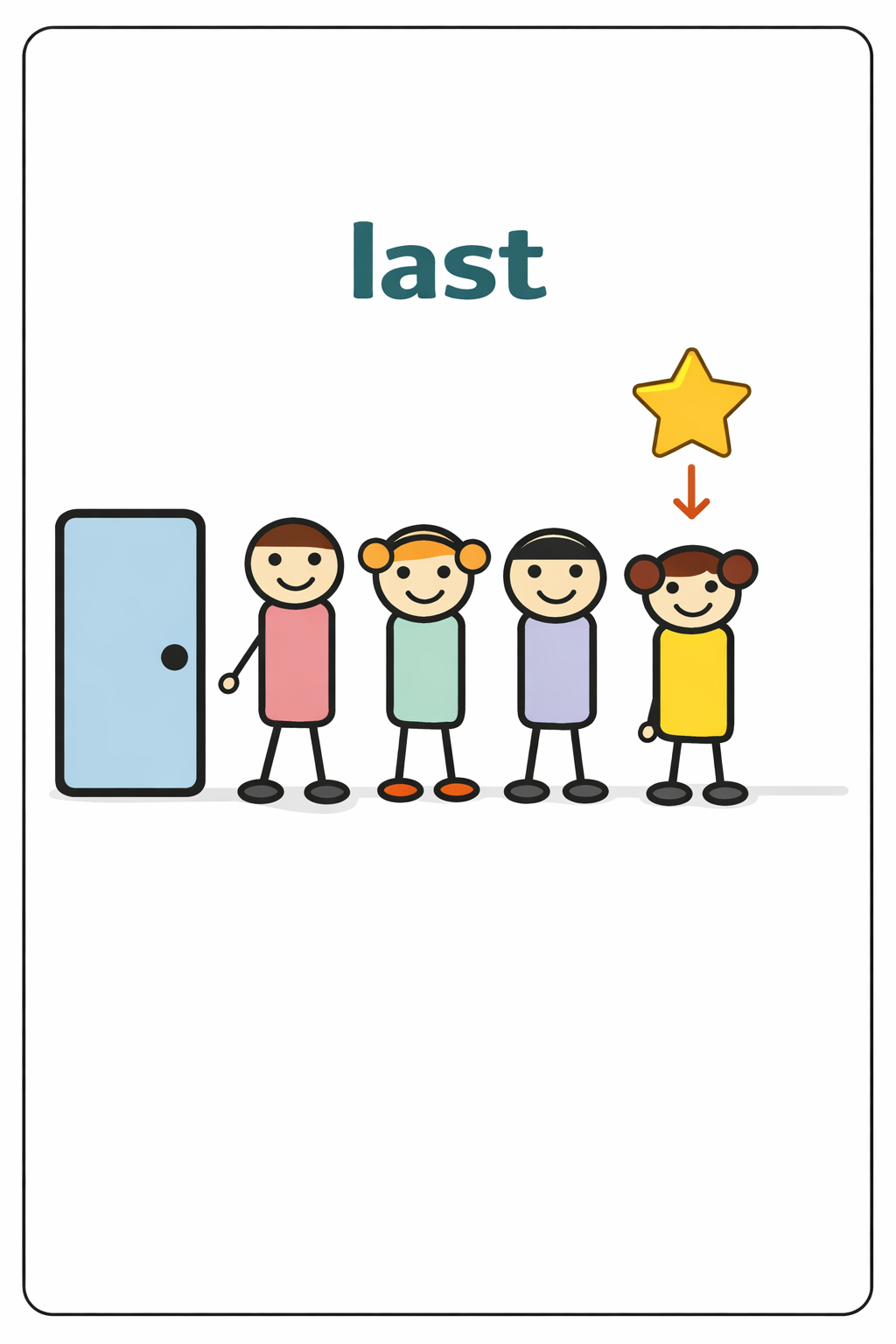 Week 15 Word of the Week – last